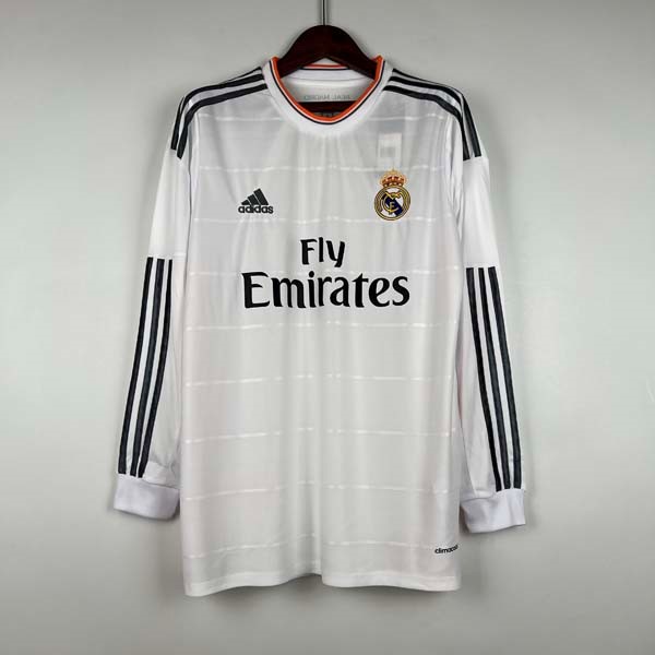 Tailandia Camiseta Real Madrid 1st ML Retro 2013 2014